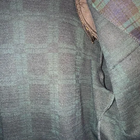 Alfred Dunner Vintage Plaid Jacket – Size 10 – Made in USA – Gold Button Trim - Picture 5 of 11